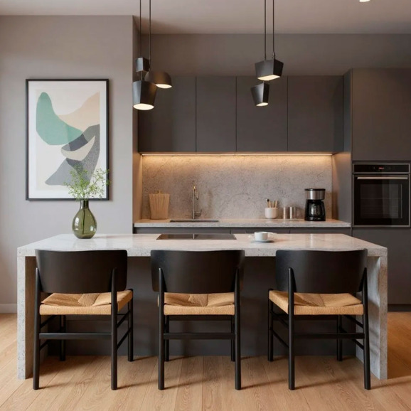 Стул деревянный Брэ, черный - фото 5