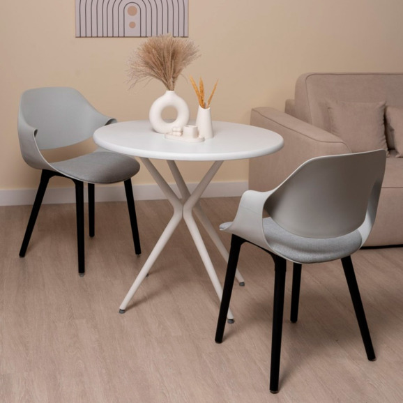 Стул Quill soft, серый, черный Стул Quill soft, серый, черный - фото 3