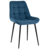 Стул Флекс Original, велюр, синий