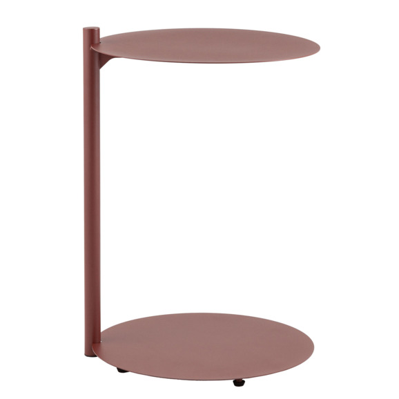 Столик журнальный Siesta, металл, бордовый Столик журнальный Siesta, металл, бордовый - фото 3