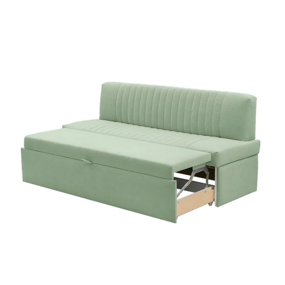 Диван для кухни Итан 183, светло-зеленый - фото 3