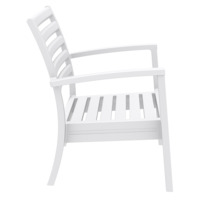 Кресло пластиковое Artemis XL, белый