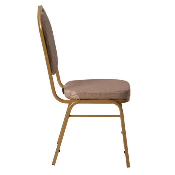 Стул Хит 20, жаккард Призма капучино, каркас золото Стул Хит 20, жаккард Призма капучино, каркас золото - фото 6