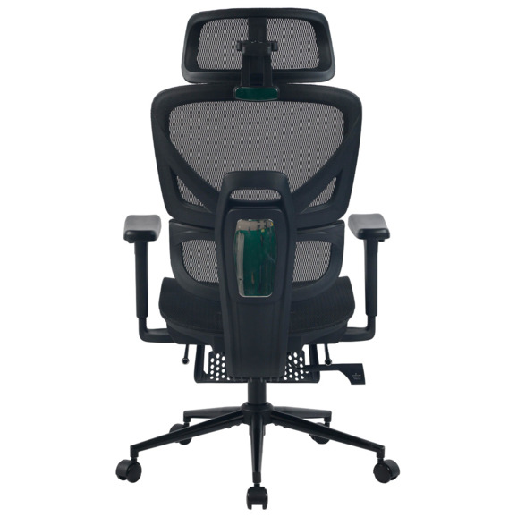 Кресло офисное TopChairs Vertus, черная сетка - фото 5