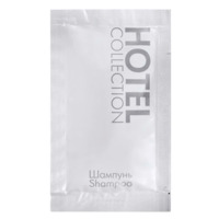 Настоящее фото товара Шампунь одноразовый Hotel Collection, 10 мл, произведённого компанией ChiedoCover