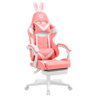 Фотография Кресло компьютерное Habit, розовый, белый от производителя ChiedoCover, картинка продукции, реальное фото товара Настоящее фото товара Кресло компьютерное Habit, розовый, белый, произведённого компанией ChiedoCover