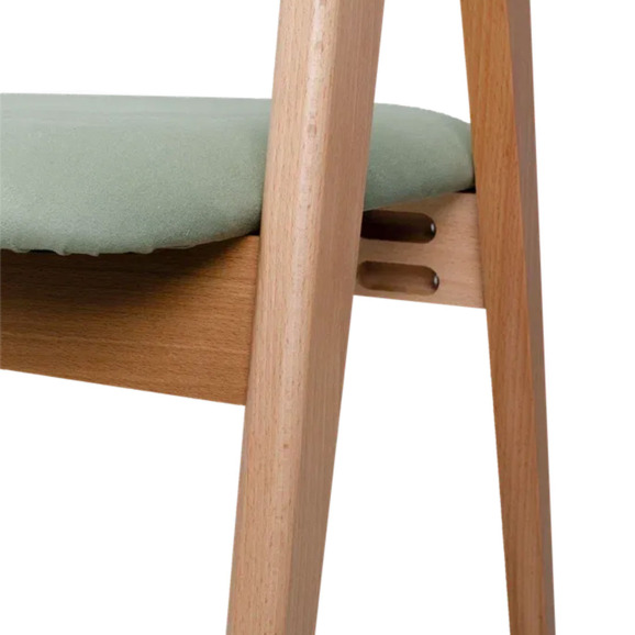 Полукресло Дольче, велюр Велютто 30, каркас бук - фото 5