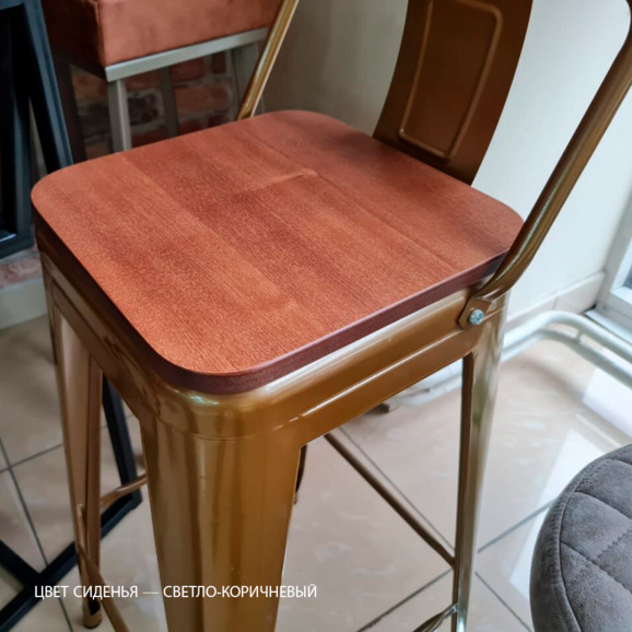Кресло Tolix Wood Style, цвет по RAL - фото 11
