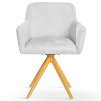 Фотография Стул поворотный Scruple, серый Фотография товара Стул поворотный Scruple, серый от компании ChiedoCover.