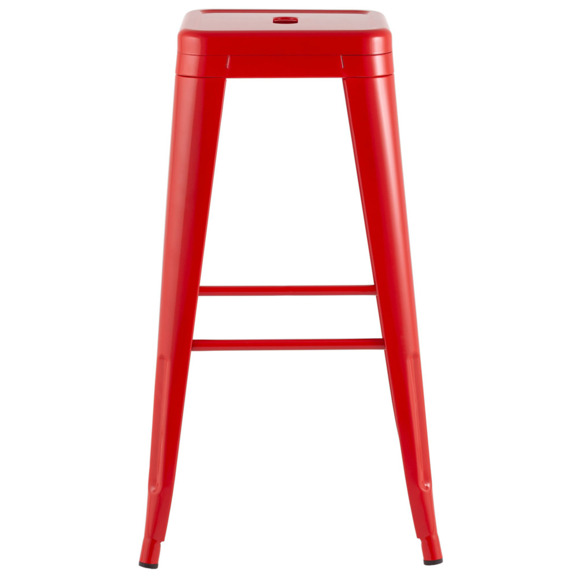 Стул барный TOLIX, красный, глянцевый KD - фото 3
