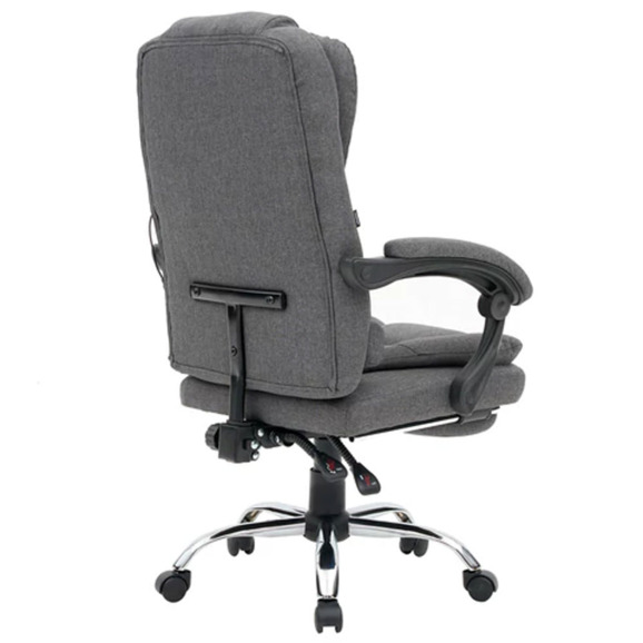 Кресло офисное с функцией вибромассажа Datum, серый - фото 4