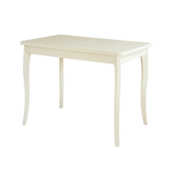 Стол раздвижной Ронил, массив бука, молочный - фото 3