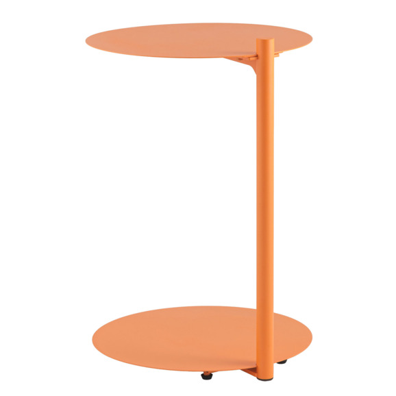 Столик журнальный Siesta, металл, оранжевый - фото 5