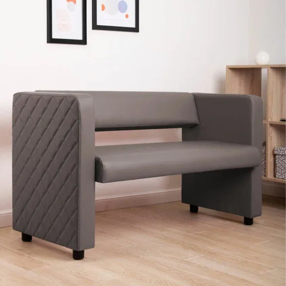 Диван Тепал, экокожа, коричневый - фото 5