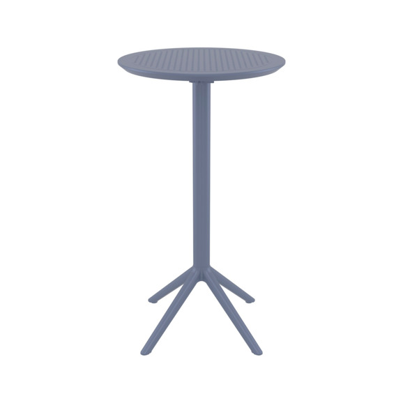 Стол барный складной Sky Folding Bar Table 600, синий - фото 1