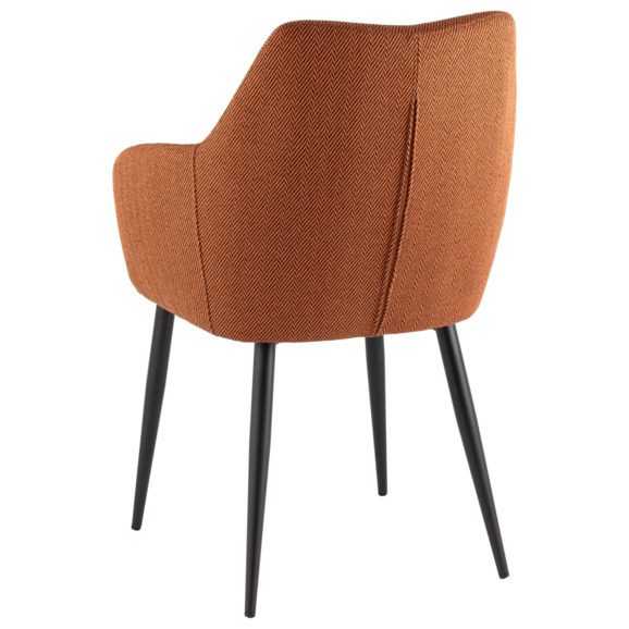 Стул обеденный Katys, терракот, елочка - фото 5