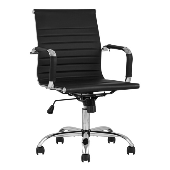 Кресло офисное TopChairs City S, черное - фото 1