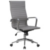 Офисное кресло для руководителей Clark Simple, серый