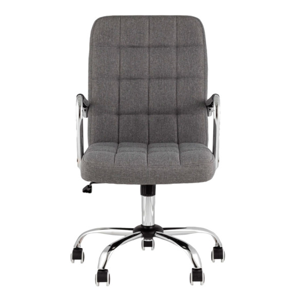 Кресло офисное TopChairs Comfo серый - фото 2