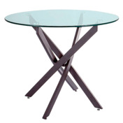 Фотография товара Стол обеденный Bedazzle, прозрачный, черный от компании ChiedoCover.