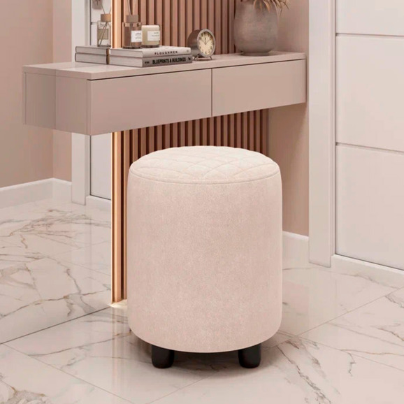 Пуф Тепал, велюр, бежевый - фото 5