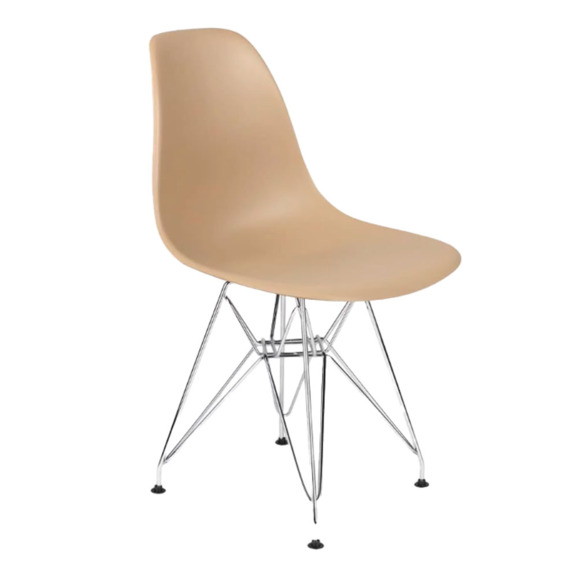 Стул Eames DSR кремовый - фото 1