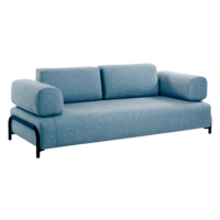 Настоящее фото товара 3-местный диван Compo, синий , произведённого компанией ChiedoCover