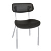 Стул Jin, черный, хром