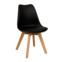 Настоящее фото товара Стул Eames W черный, произведённого компанией ChiedoCover