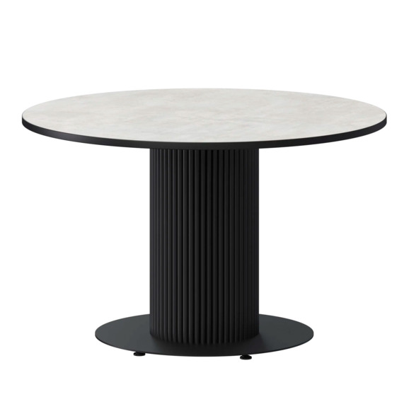 Стол нераздвижной Римс, 1000мм, лофт, черный муар - фото 1