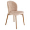 Настоящее фото товара Стул кухонный Gist, бежевый, орех светлый, произведённого компанией ChiedoCover