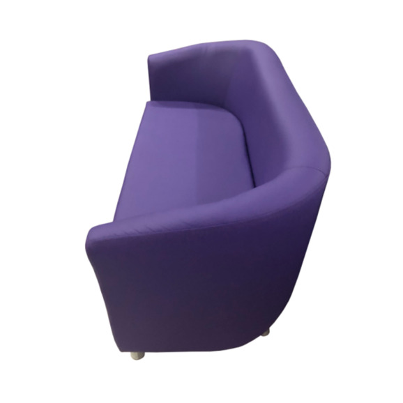 Диван Вейв двухместный, фиолетовый - фото 6