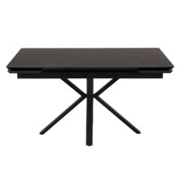 Фотография товара Керамический стол Старлайт 140 (200) х 80 shakespeare black / черный от компании ChiedoCover.