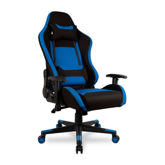Кресло College BX-3760 Black/Blue - фото 1