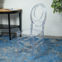 Прозрачный стул Феникс, пластиковый