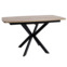 Фотография Обеденный стол Decorum раздвижной, дуб, черный от производителя ChiedoCover, картинка продукции, реальное фото товара Настоящее фото товара Обеденный стол Decorum раздвижной, дуб, черный, произведённого компанией ChiedoCover