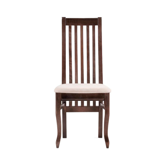 Деревянный стул Арлет ткань Tenerife latte / венге коричневый Деревянный стул Арлет ткань Tenerife latte / венге коричневый - фото 2