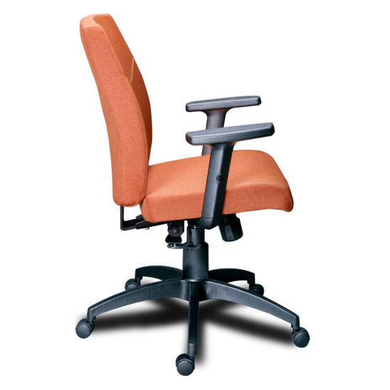 Кресло для офиса ПАУК, оранжевый - фото 2