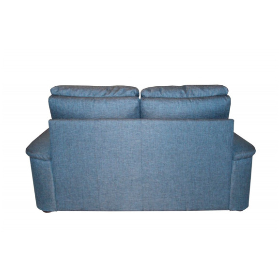 Диван Наполи двухместный раскладной, рогожка джаспер, голубой - фото 4