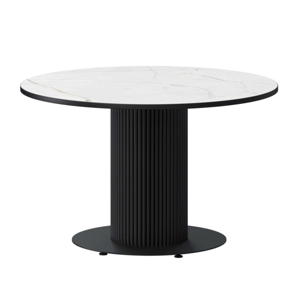 Стол нераздвижной Римс, 1000мм, азул, черный муар - фото 1