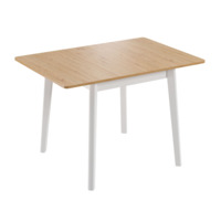 Фотография товара Стол Тион-88, дуб натуральный, белый от компании ChiedoCover.