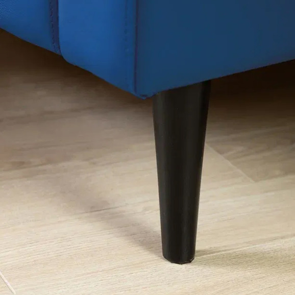 Диван Папилла, экокожа, 182 см, синий - фото 8