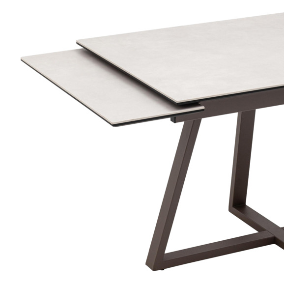 Стол Керас столешница МДФ16/керамика Сarmen light grey - фото 4
