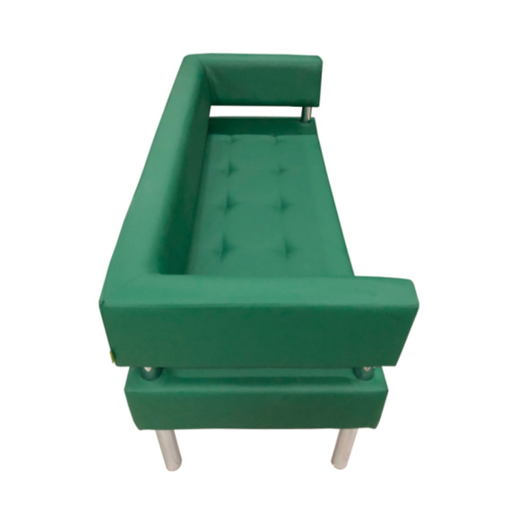 Диван Сантур трехместный, зеленый - фото 1