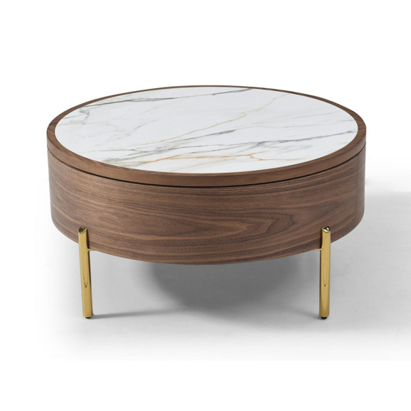 Журнальный стол Октава, 800, золото - фото 4