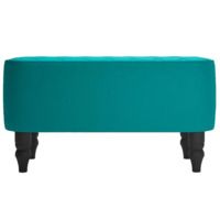 Фотография товара Банкетка Лотик, экокожа, бирюзовый от компании ChiedoCover.