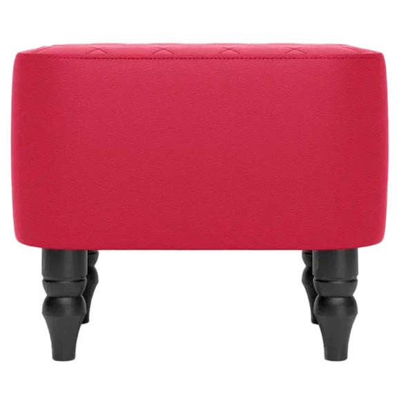 Пуф Лотик, экокожа, красный Пуф Лотик, экокожа, красный - фото 2