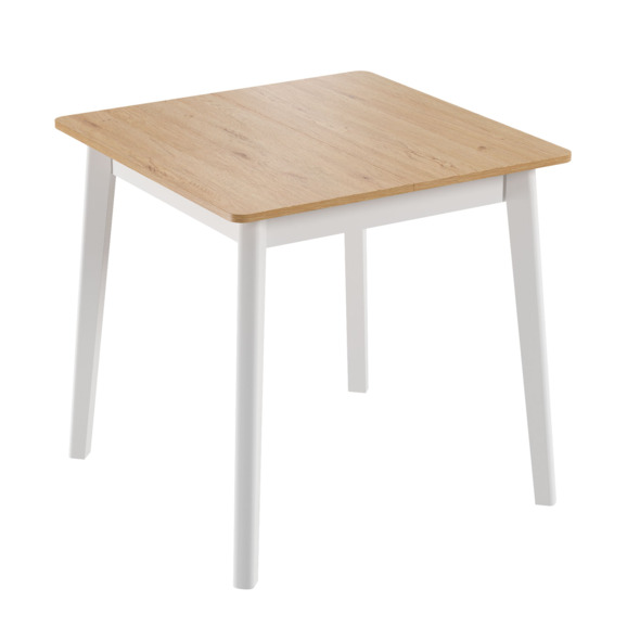 Стол Тион-88, дуб натуральный, белый - фото 1