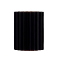 Настоящее фото товара Светильник настенный светодиодный Рибс Бейли, чёрный, произведённого компанией ChiedoCover