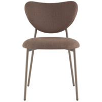 Фотография Стул Rina велюр, коричневый, бежево-серый Фотография товара Стул Rina велюр, коричневый, бежево-серый от компании ChiedoCover.